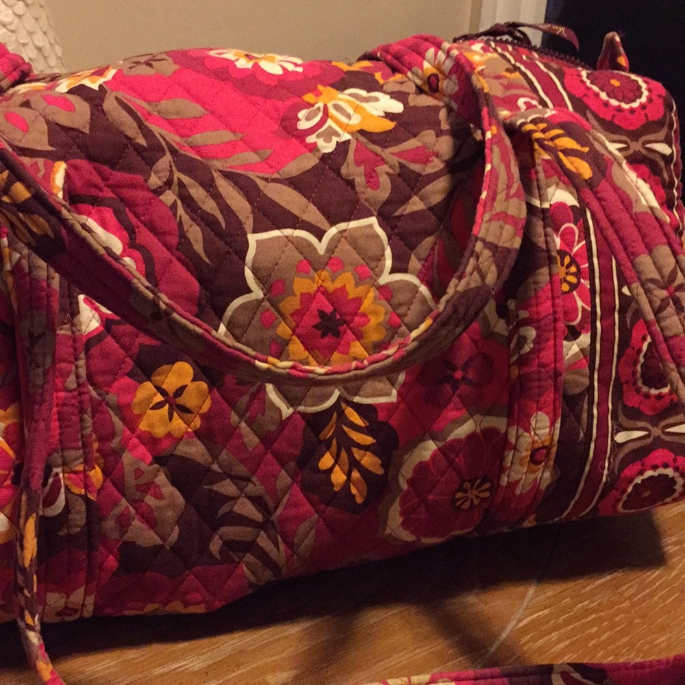 Small sized Vera Bradley duffel bag